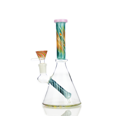 Artisan 8-Inch Beaker Water Pipe with Reversal Design