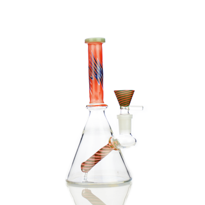 Artisan 8-Inch Beaker Water Pipe with Reversal Design