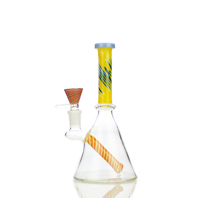 Artisan 8-Inch Beaker Water Pipe with Reversal Design