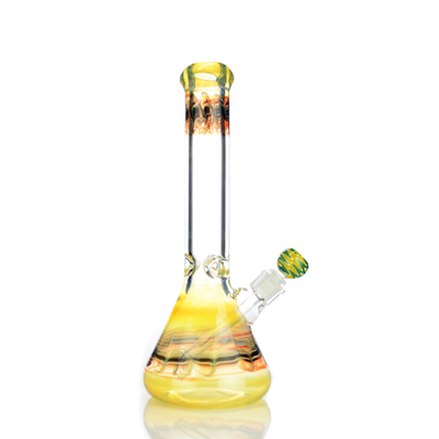 16" American Made Fumed Beaker Glass