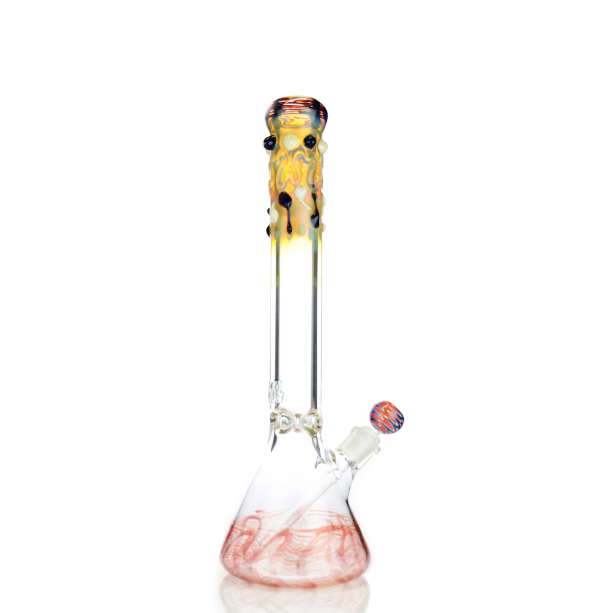 Artisan 24-Inch Beaker Water Pipe with Art