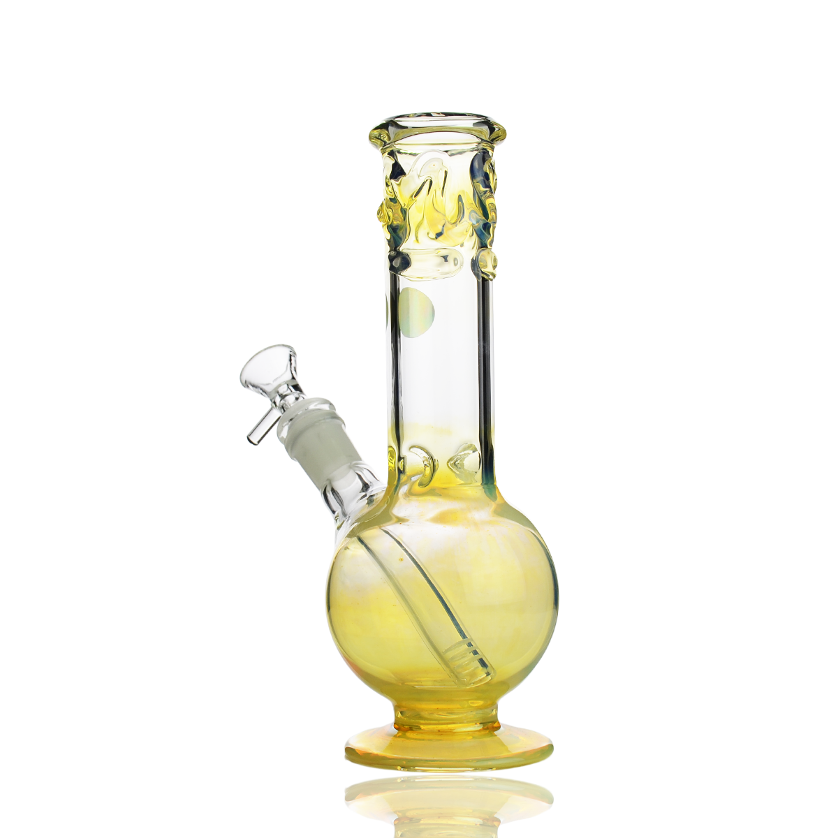 USA-Crafted Fume Glass Sphere Water Pipe