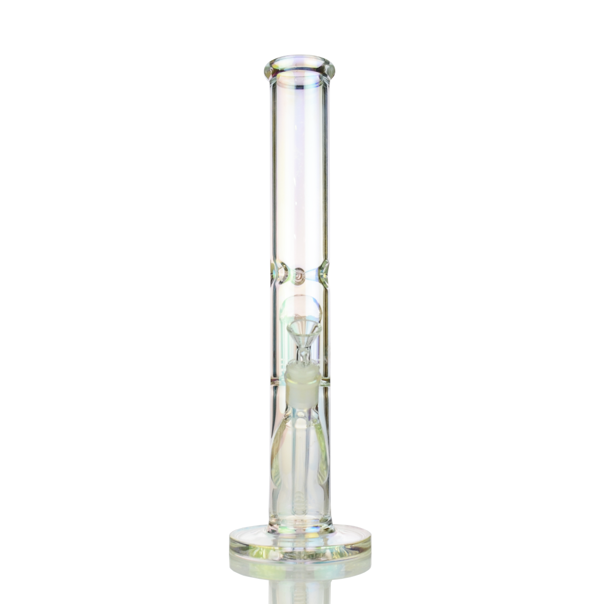 16-inch Electro Plated Glass Water Pipe with Percolator