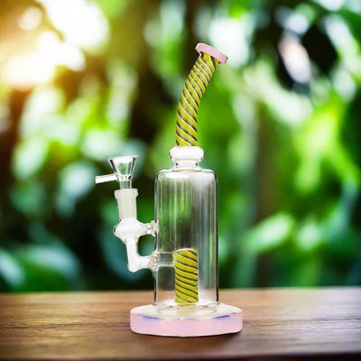 10-inch Reversal Neck Water Pipe with Shower Perc