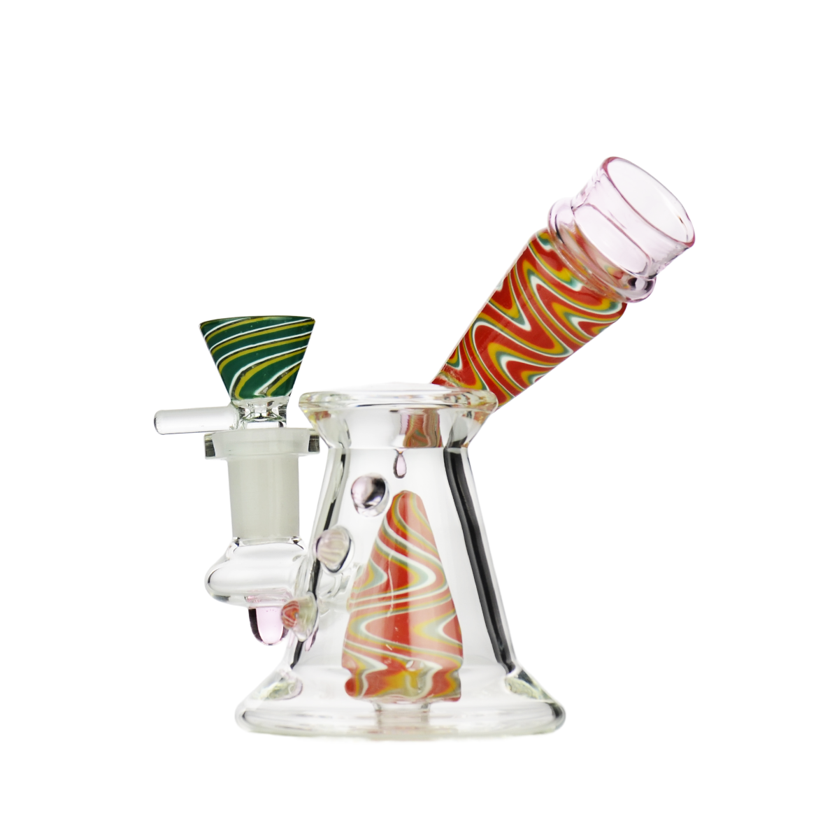 Artisan 5" Side Neck Water Pipe with Reversal Design