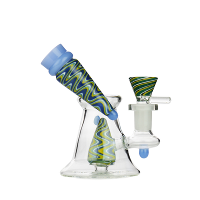 Artisan 5" Side Neck Water Pipe with Reversal Design