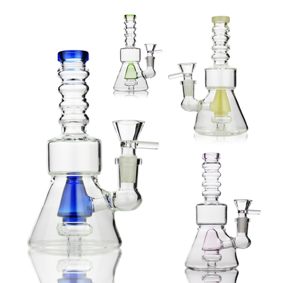 6-Inch Water Pipe with Cone Shower Perc