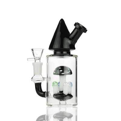 Distinctive 7-Inch Mushroom Cone Water Pipe
