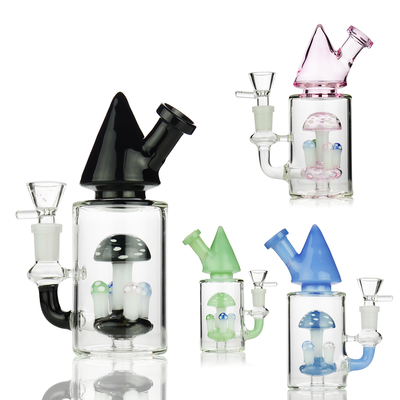 Distinctive 7-Inch Mushroom Cone Water Pipe