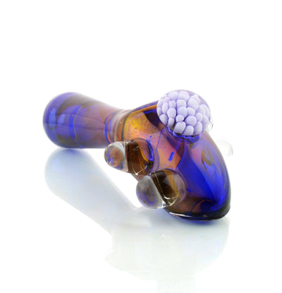 7-Inch Gold Locket Hammer Spoon Pipe