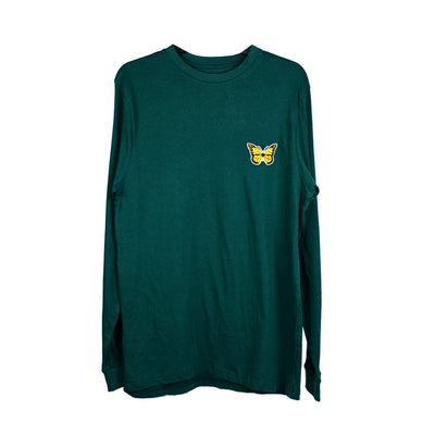 Premium Cotton Butterfly Embroidered Long Sleeve Tee