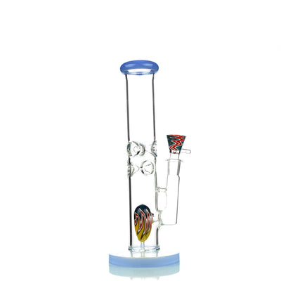 12-Inch Reversal Art Straight Shooter Water Pipe