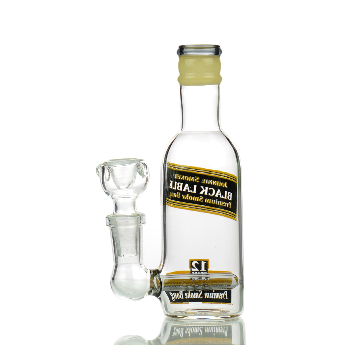 Micro Johnny Smoker Liquor Bottle Rig with L-Line Perc