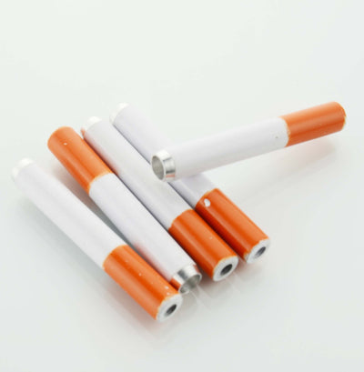 Compact Metal Cigarette-Style One Hitter