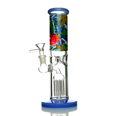 Organic Straight Shooter Water Pipe with Tree Chamber