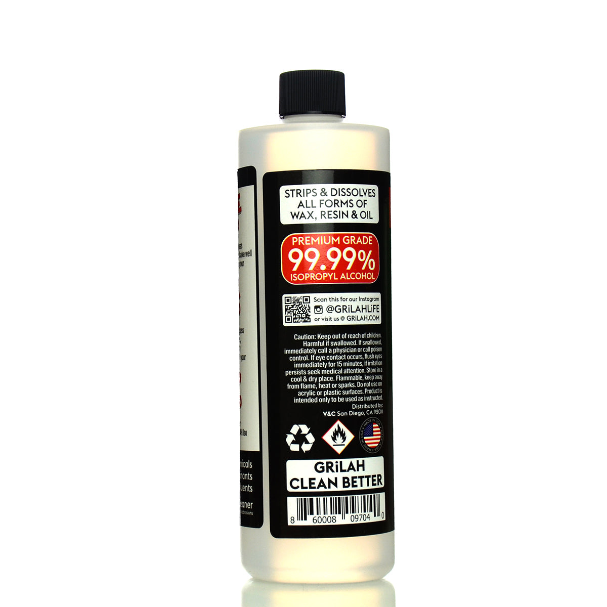 High-Purity Isopropyl Cleaner XL (16oz)