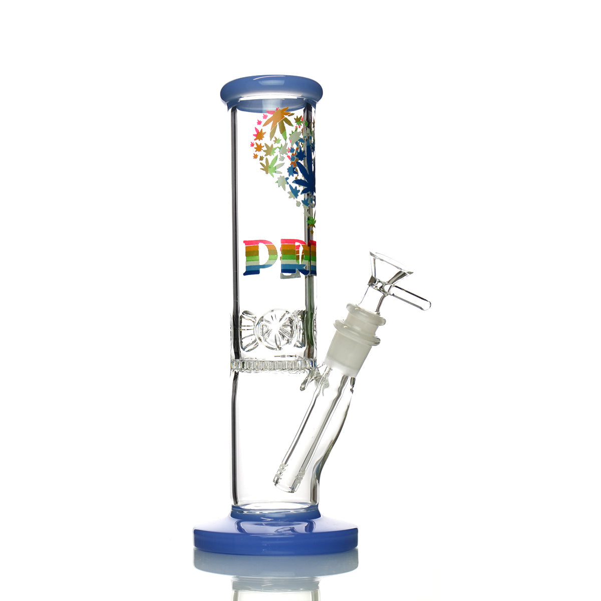 10-inch Pride Honeycomb Water Pipe with 14mm Bowl