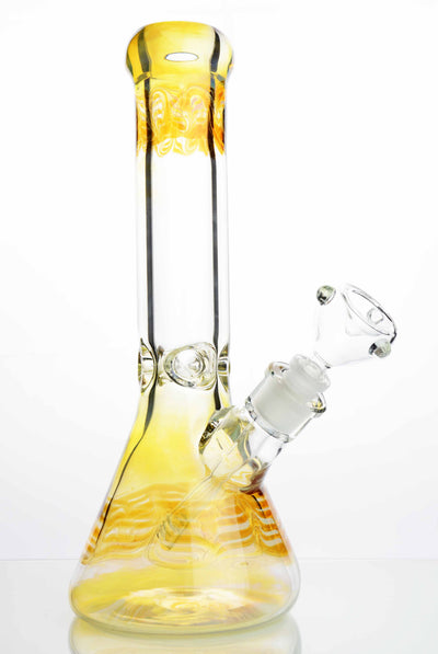 16" American Made Fumed Beaker Glass