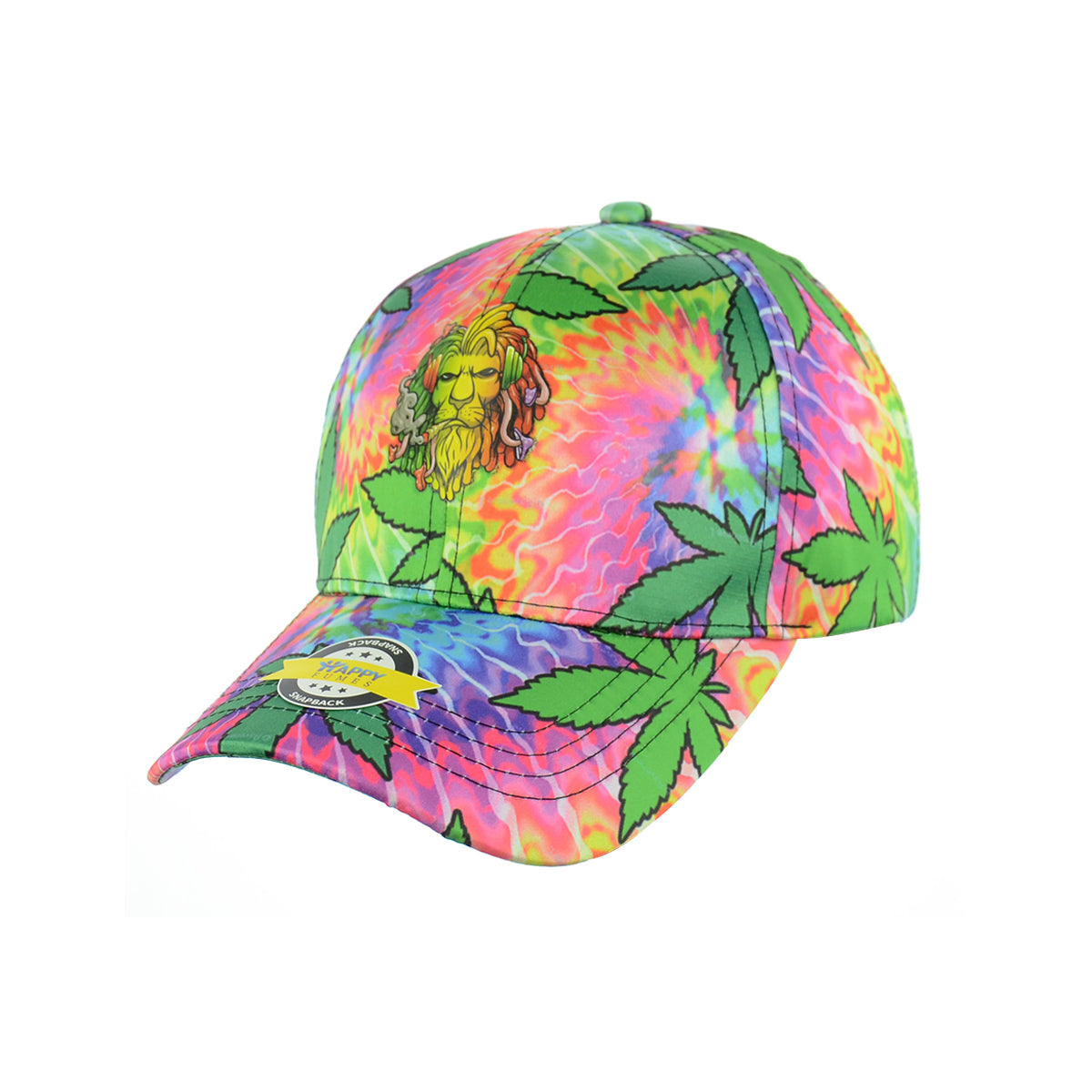 Majestic Lion Baseball Snapback Cap