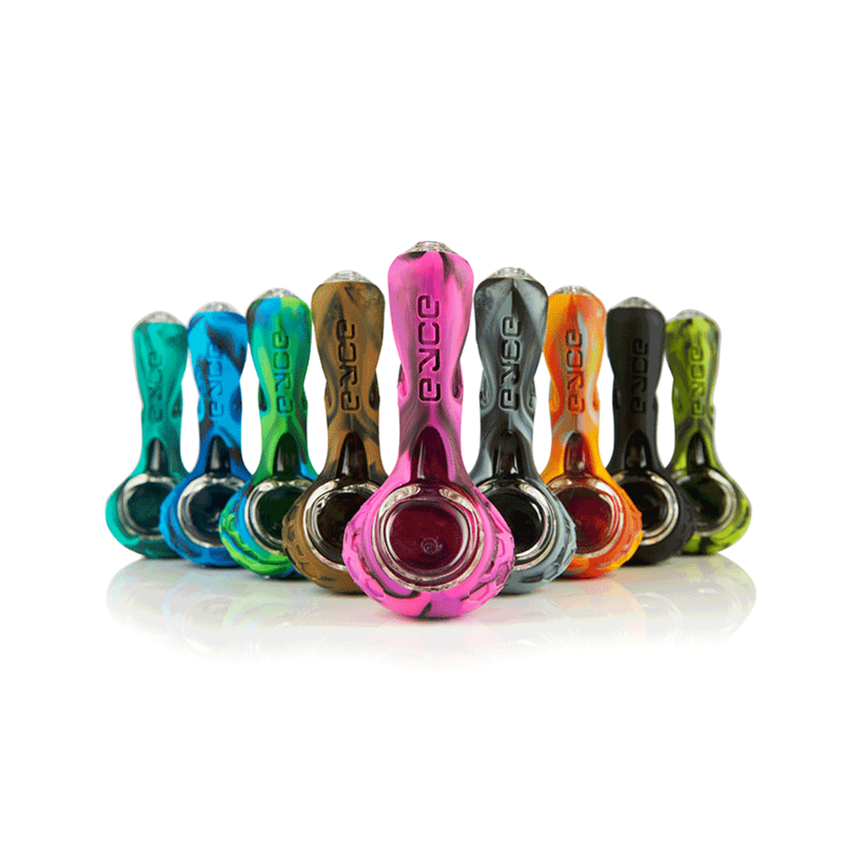 Eyce ProTeck Alien Glass Spoon Pipe