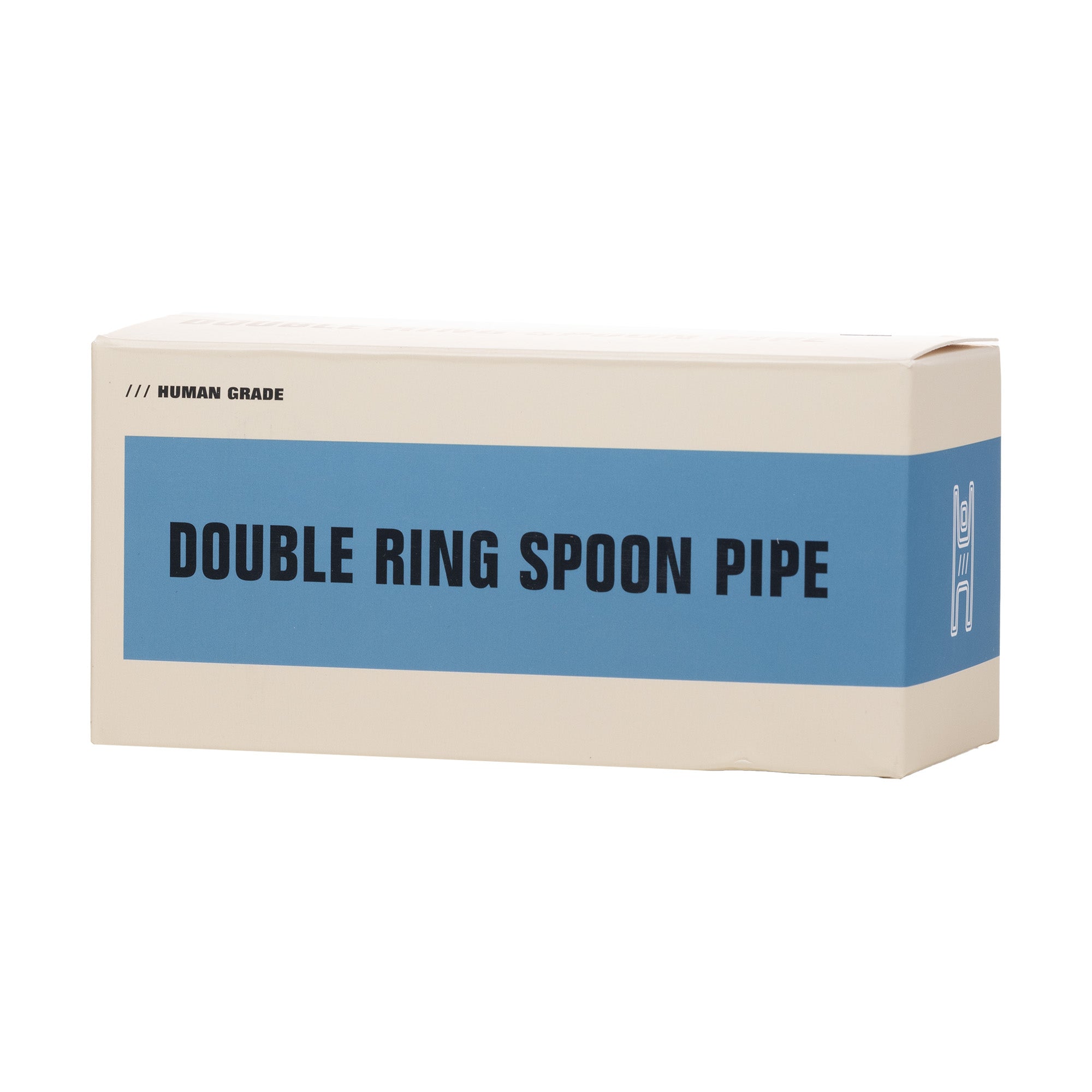 Premium Borosilicate Double Ring Spoon Pipe