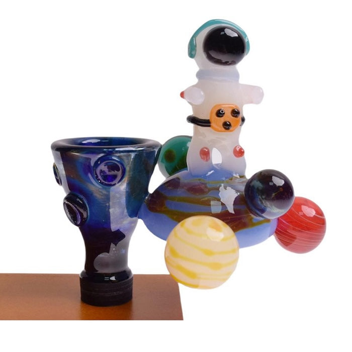 Astronaut Glass Dry Herb Bowl