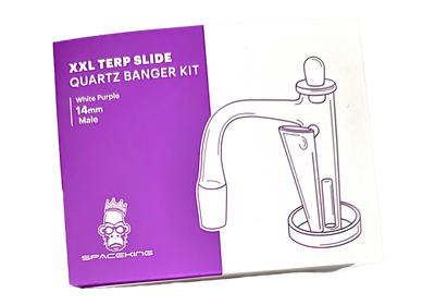XXL Terp Slide Quartz Banger Kit - White Purple