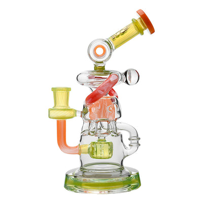 Calibear Gusher Recycler Dual Percolator Dab Rig