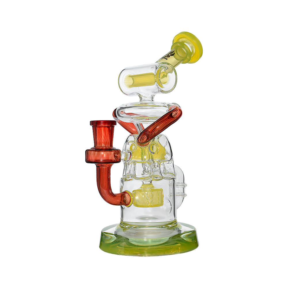 Calibear Gusher Recycler Dual Percolator Dab Rig