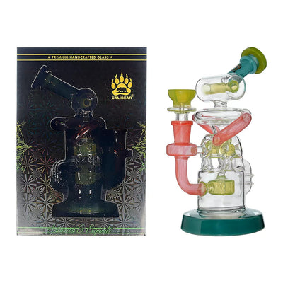 Calibear Gusher Recycler Dual Percolator Dab Rig