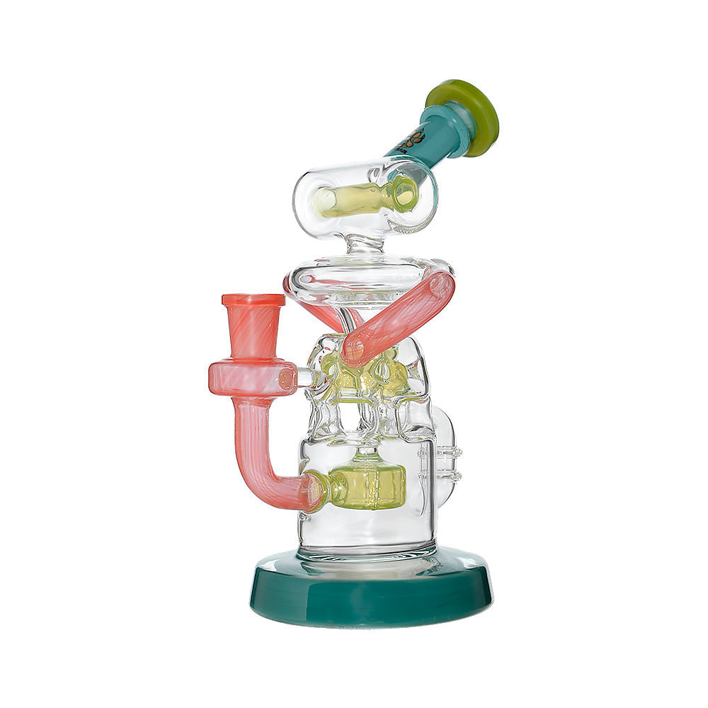 Calibear Gusher Recycler Dual Percolator Dab Rig