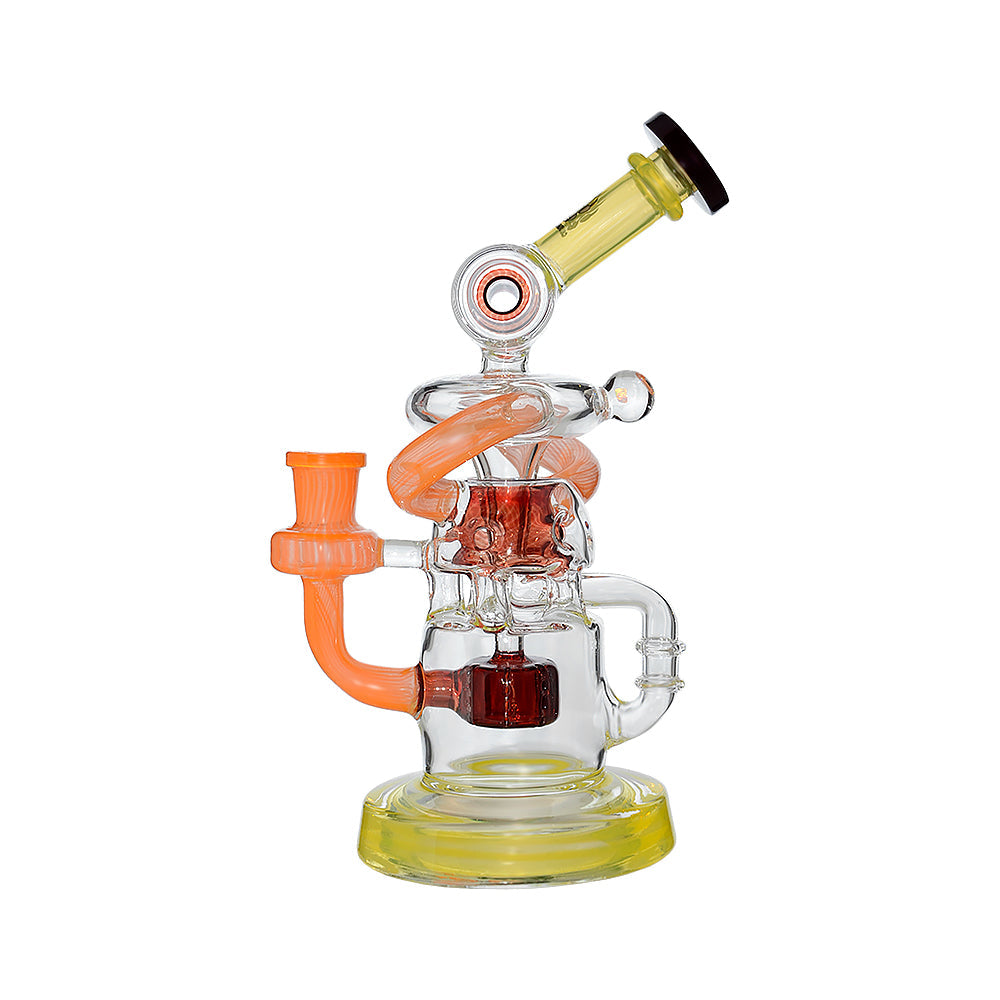 Calibear Gusher Recycler Dual Percolator Dab Rig