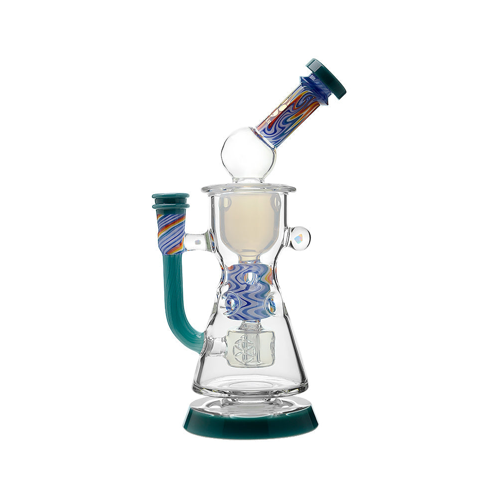 Calibear WigWag Seed Of Life Percolator Incycler Dab Rig