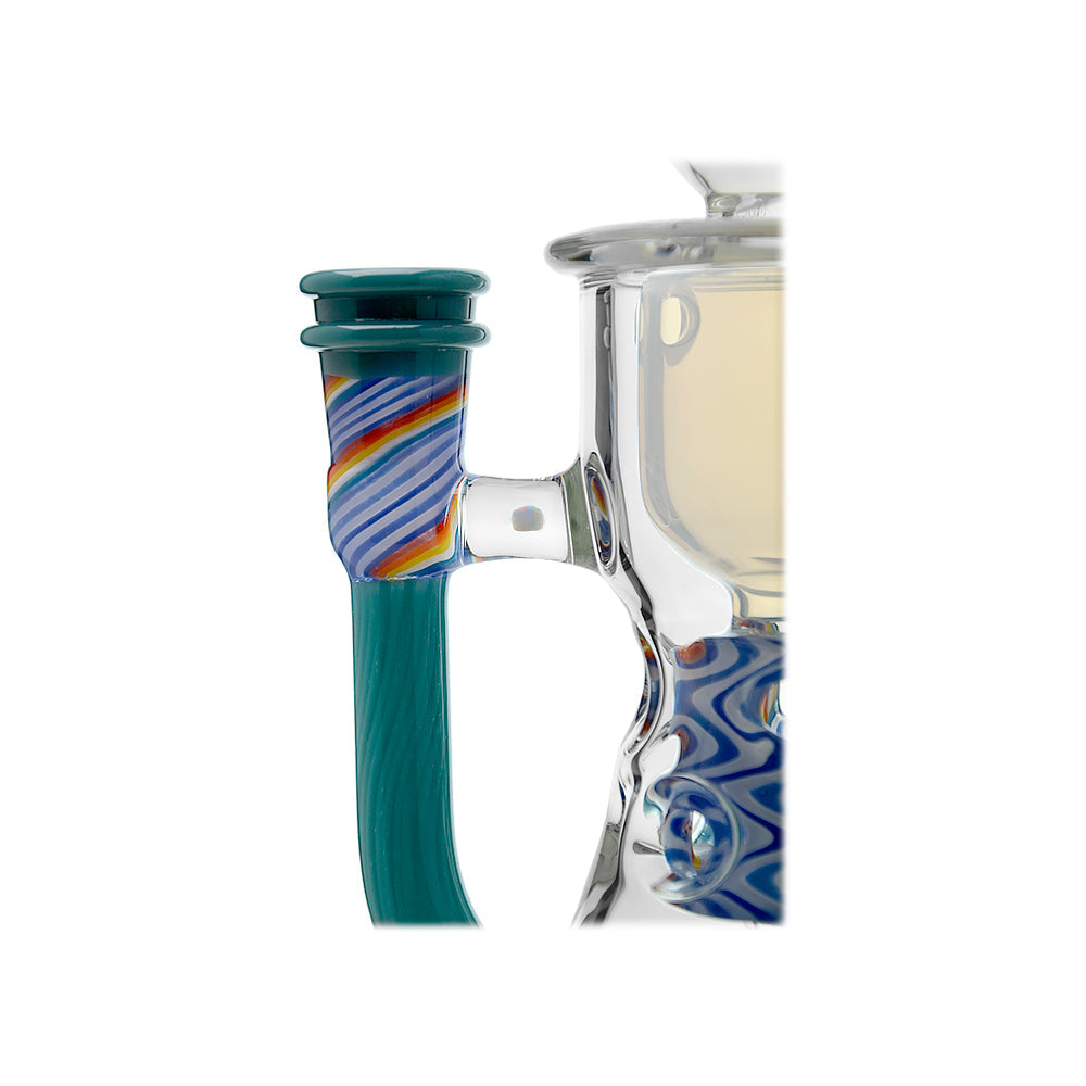 Calibear WigWag Seed Of Life Percolator Incycler Dab Rig