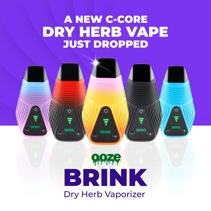 Ooze Brink Portable Dry Herb Vaporizer