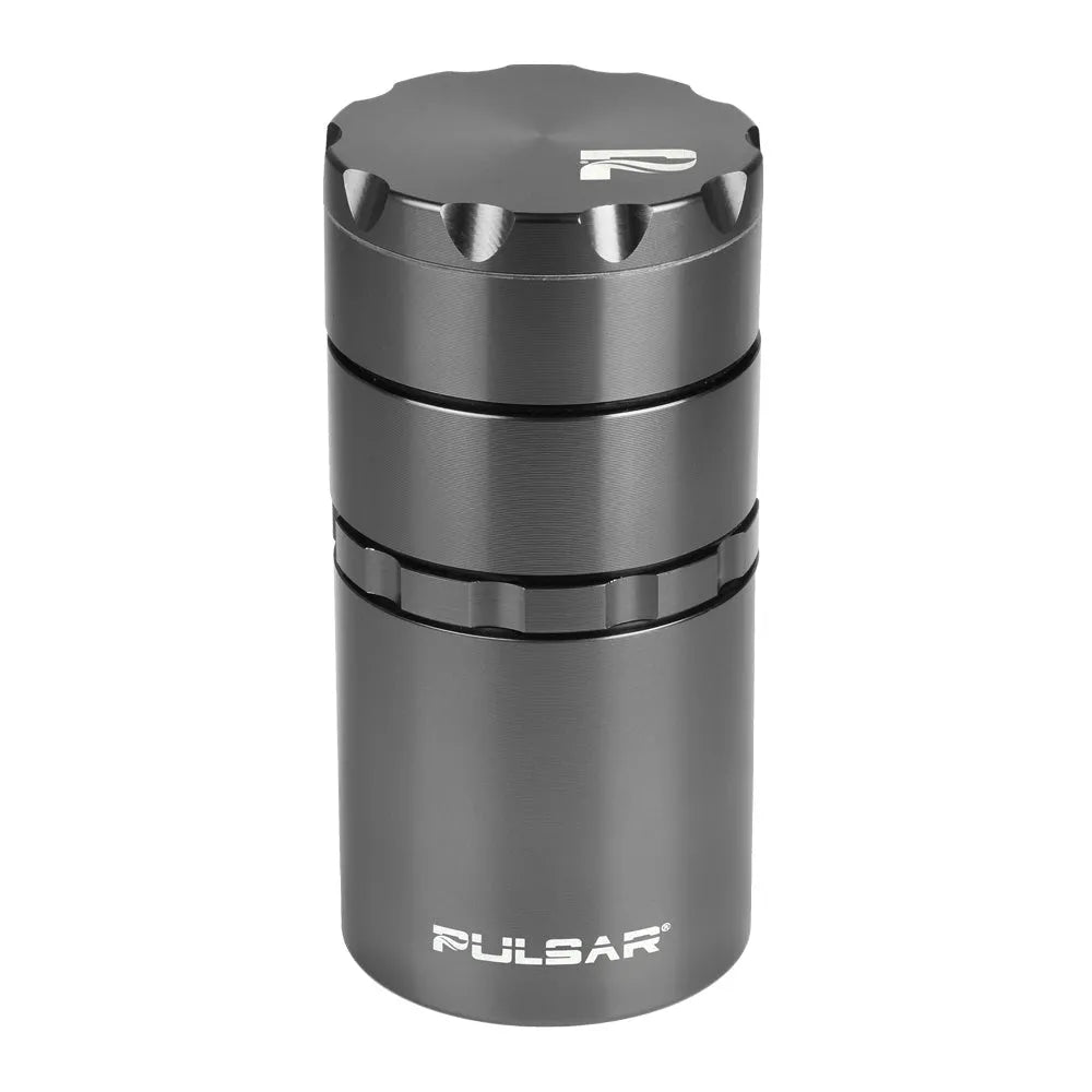 Premium Metal Dry Herb Grinder with Storage