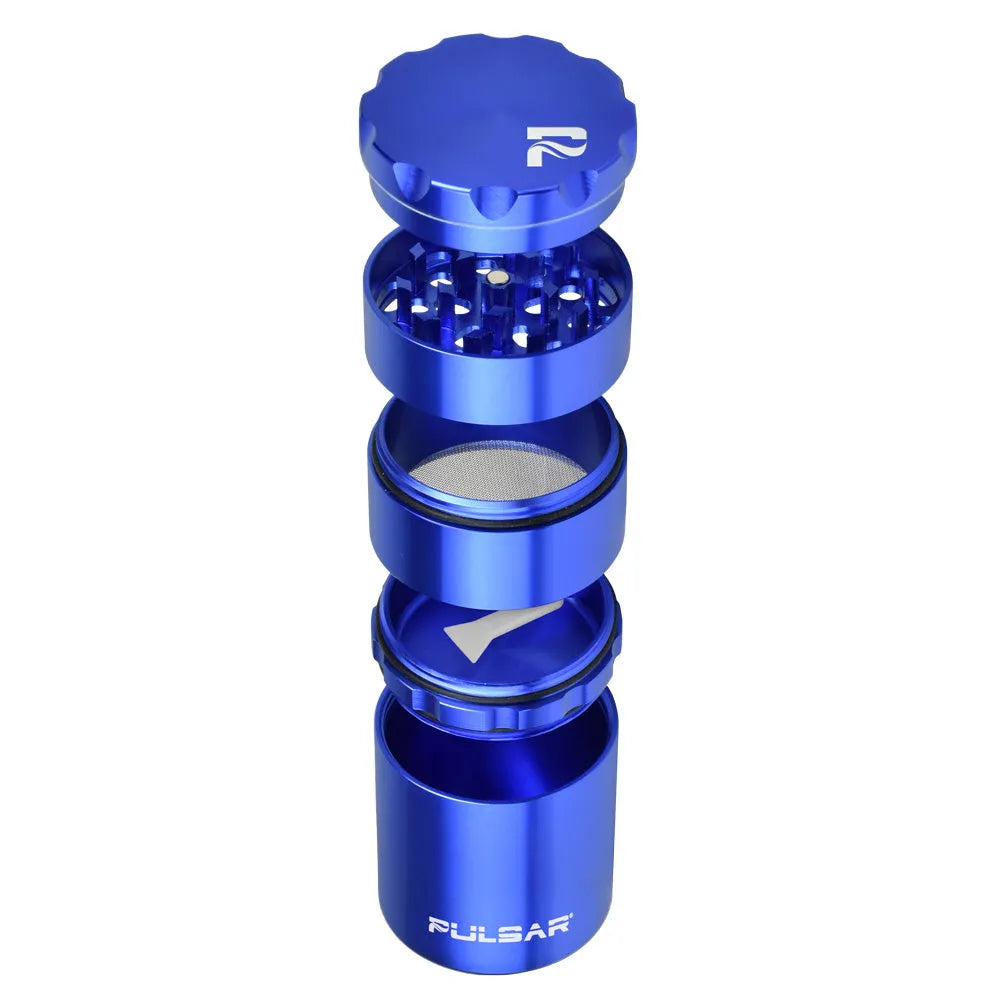 Premium Metal Dry Herb Grinder with Storage