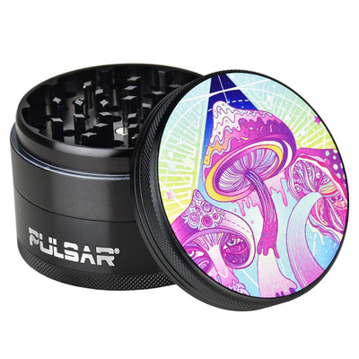 Melting Shrooms Psychedelic Herb Grinder