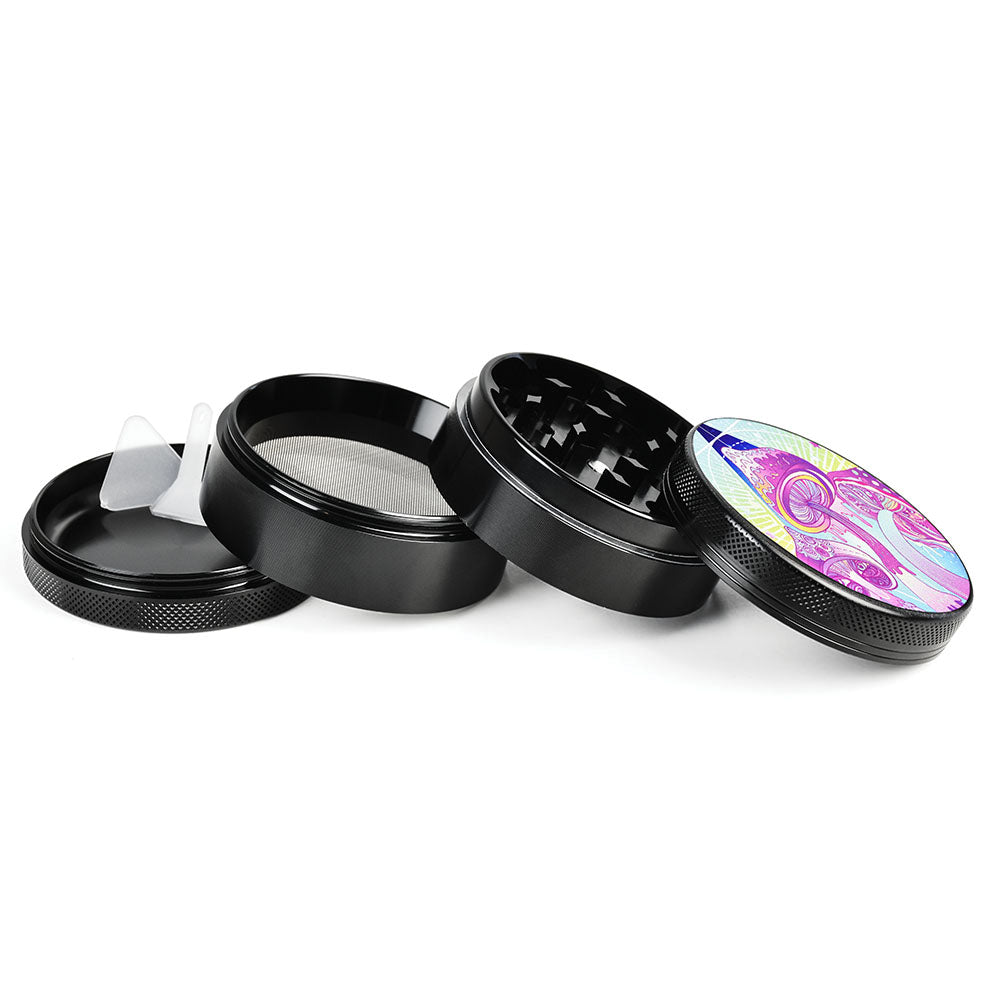 Melting Shrooms Psychedelic Herb Grinder