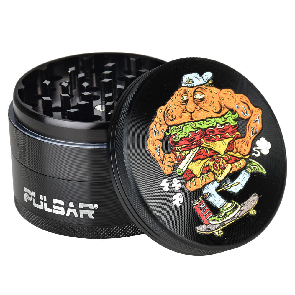 Skateburger Artist Series 4-Piece Grinder