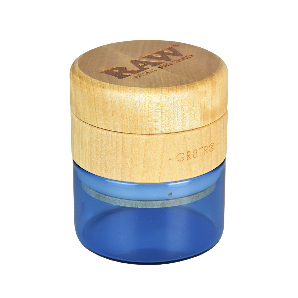 Premium Natural Wood Dry Herb Grinder 65mm
