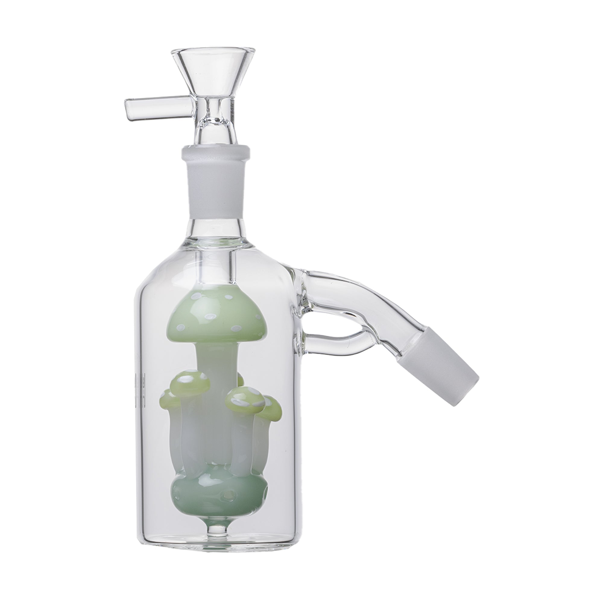 Shroom Glass Perc Ash Catcher with Bowl