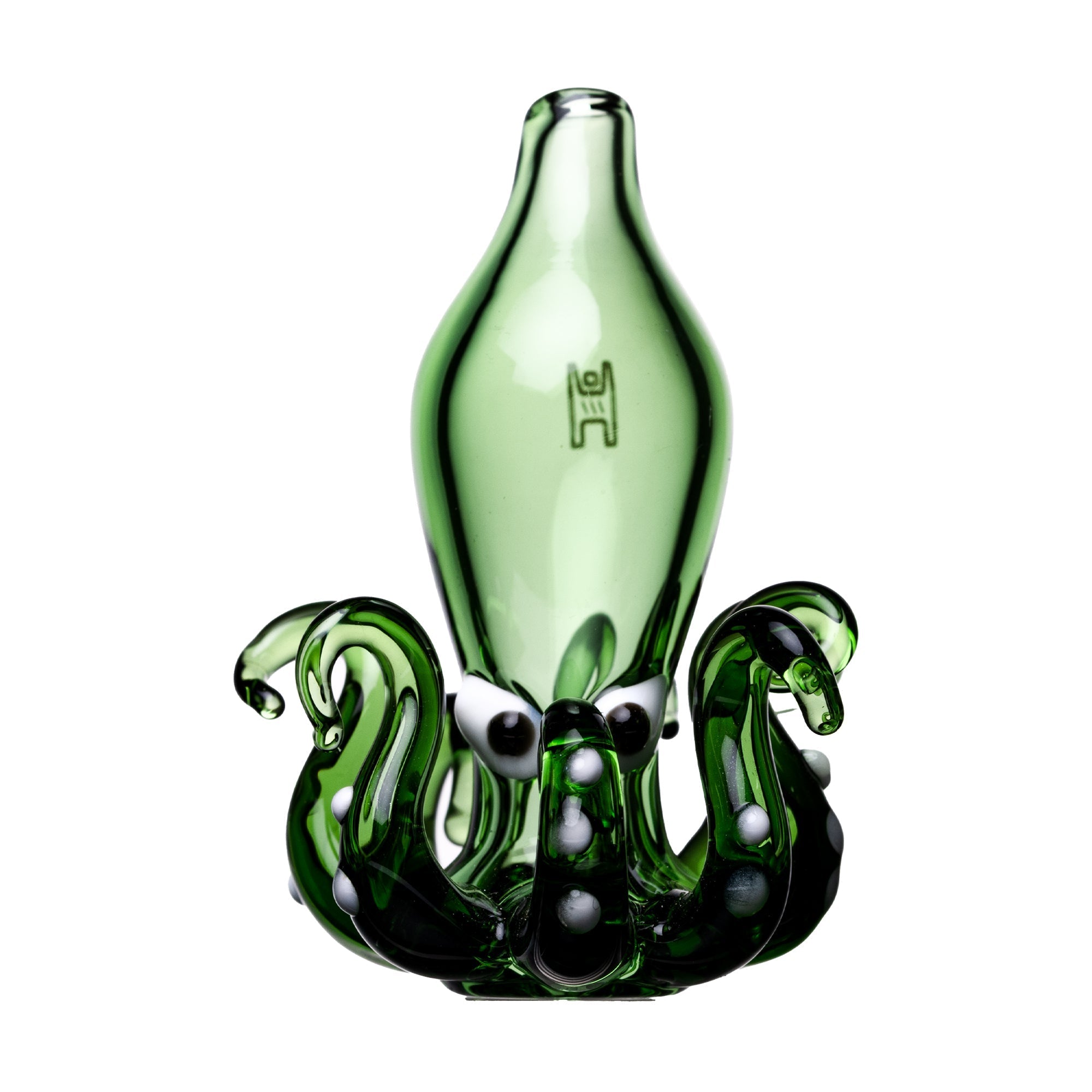 Vibrant Octopus Design Borosilicate Glass Carb Cap