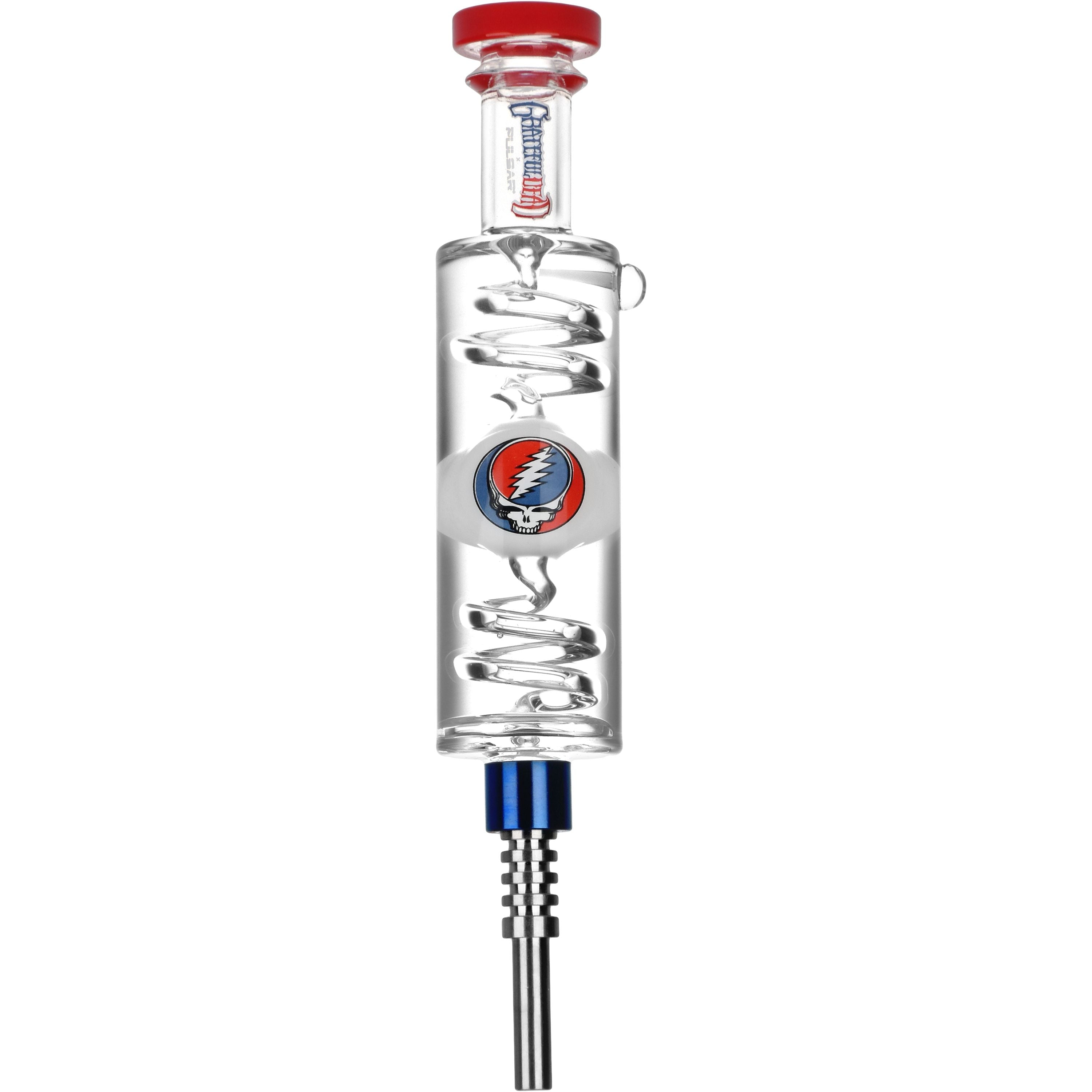 Grateful Dead Steal Your Face Chilled Dab Straw