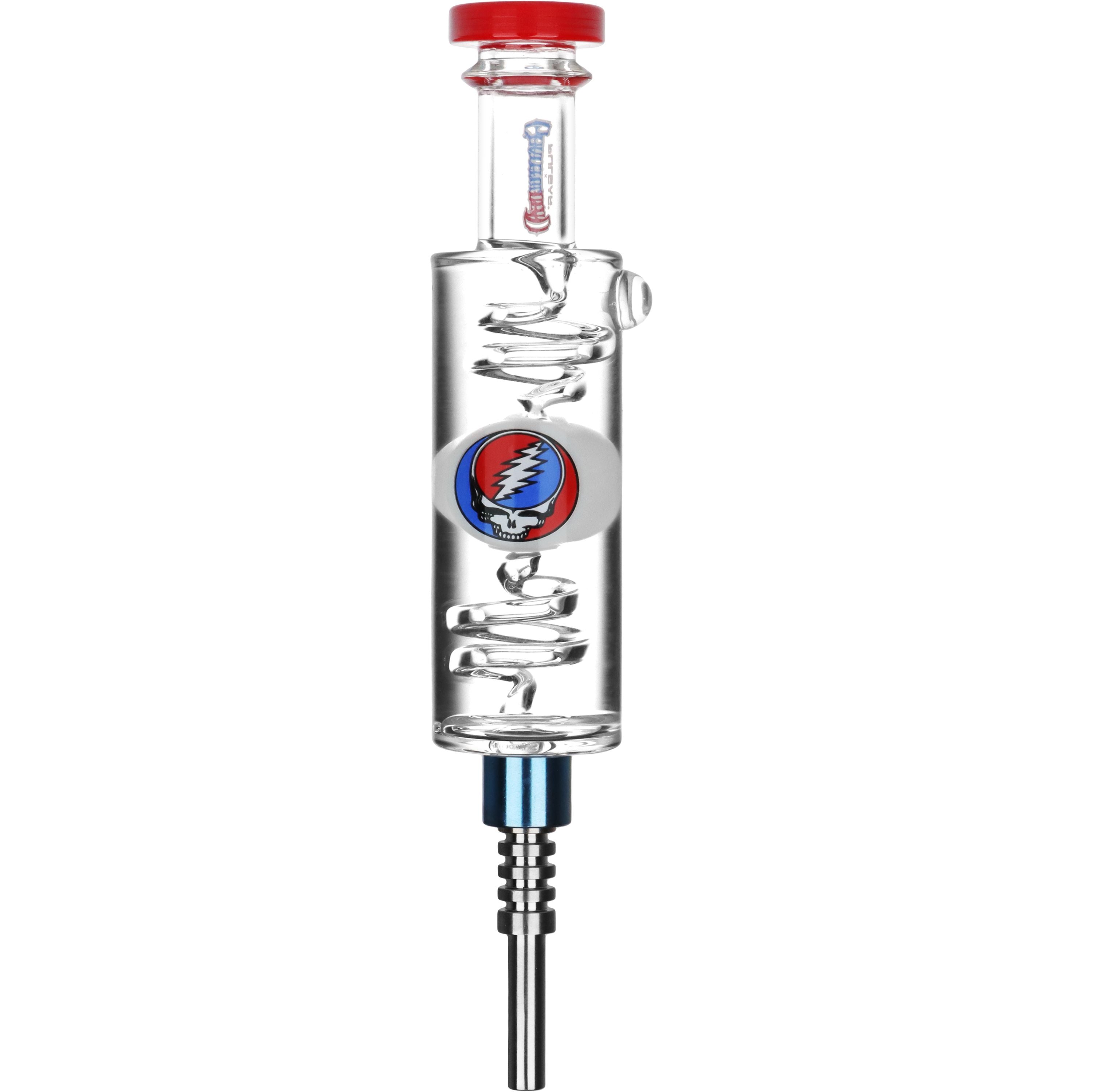 Grateful Dead Steal Your Face Chilled Dab Straw
