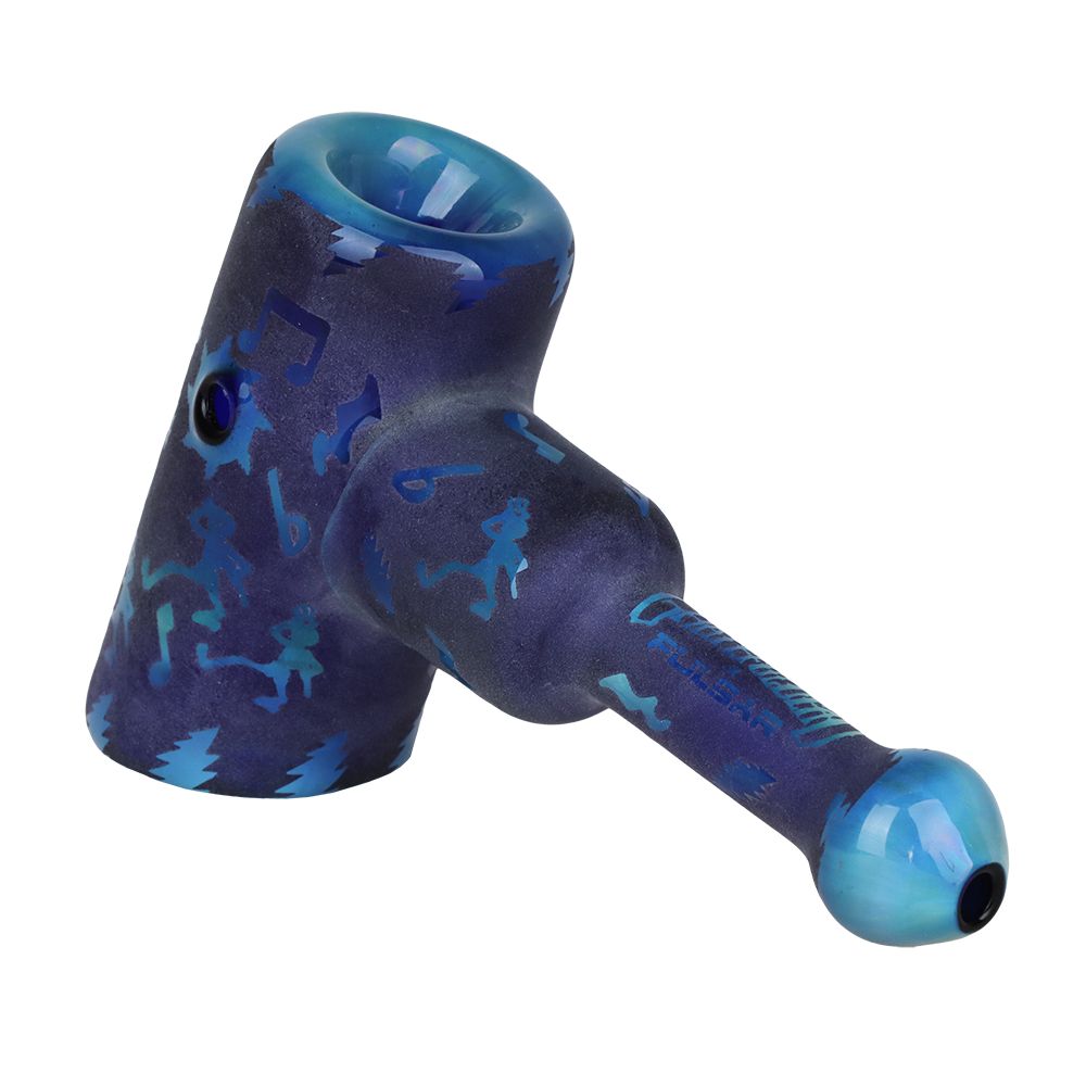 Grateful Dead Ethereal Glass Bubbler Pipe