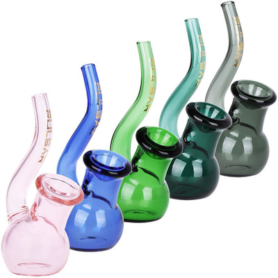 Elegant Upright Sherlock Glass Pipe