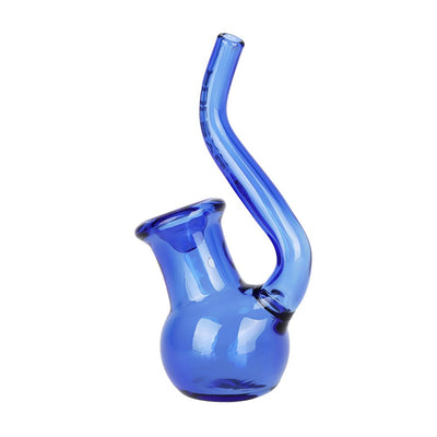Elegant Upright Sherlock Glass Pipe