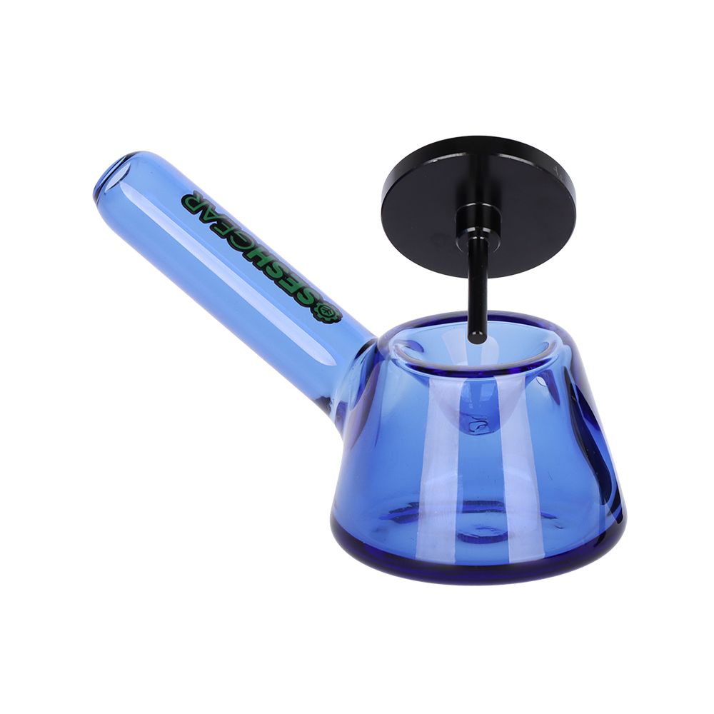 Borosilicate Glass Hand Pipe with Tamp-n-Poke