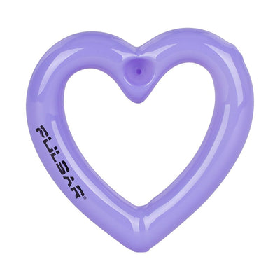 Pulsar Balloon Heart Glass Pipe Set - 4.5 Inch